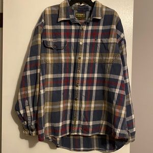 M. Fine & Sons Men’s Button Down Long Sleeve Cotton Shirt